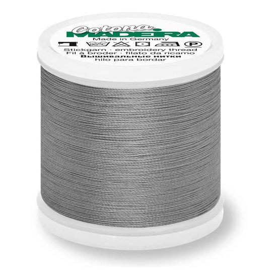 Madeira Dark Grey Cotona 30 Thread 200m (729)
