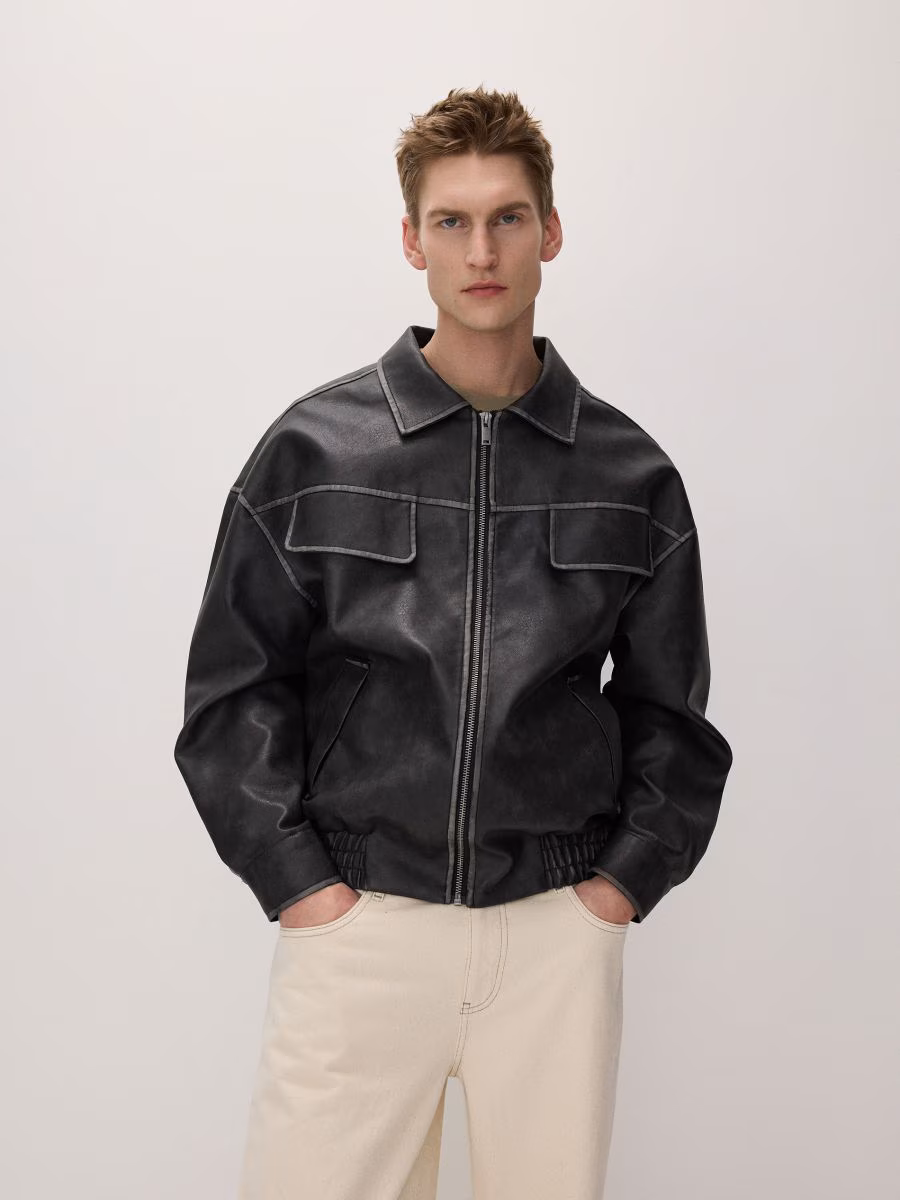 Jacket With Faux Fur Lining