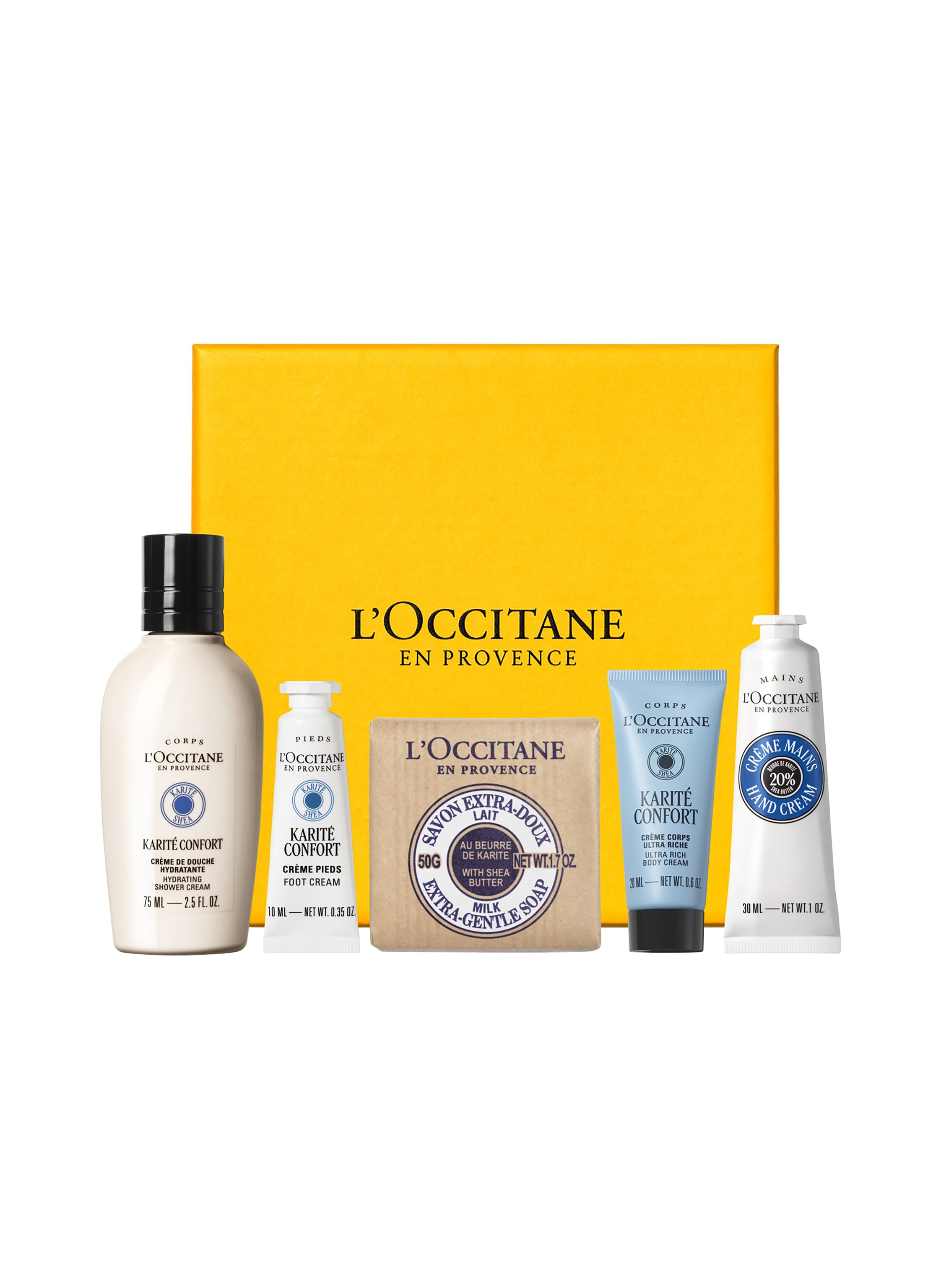 L'OCCITANE KARITÉ CONFORT ROUTINE