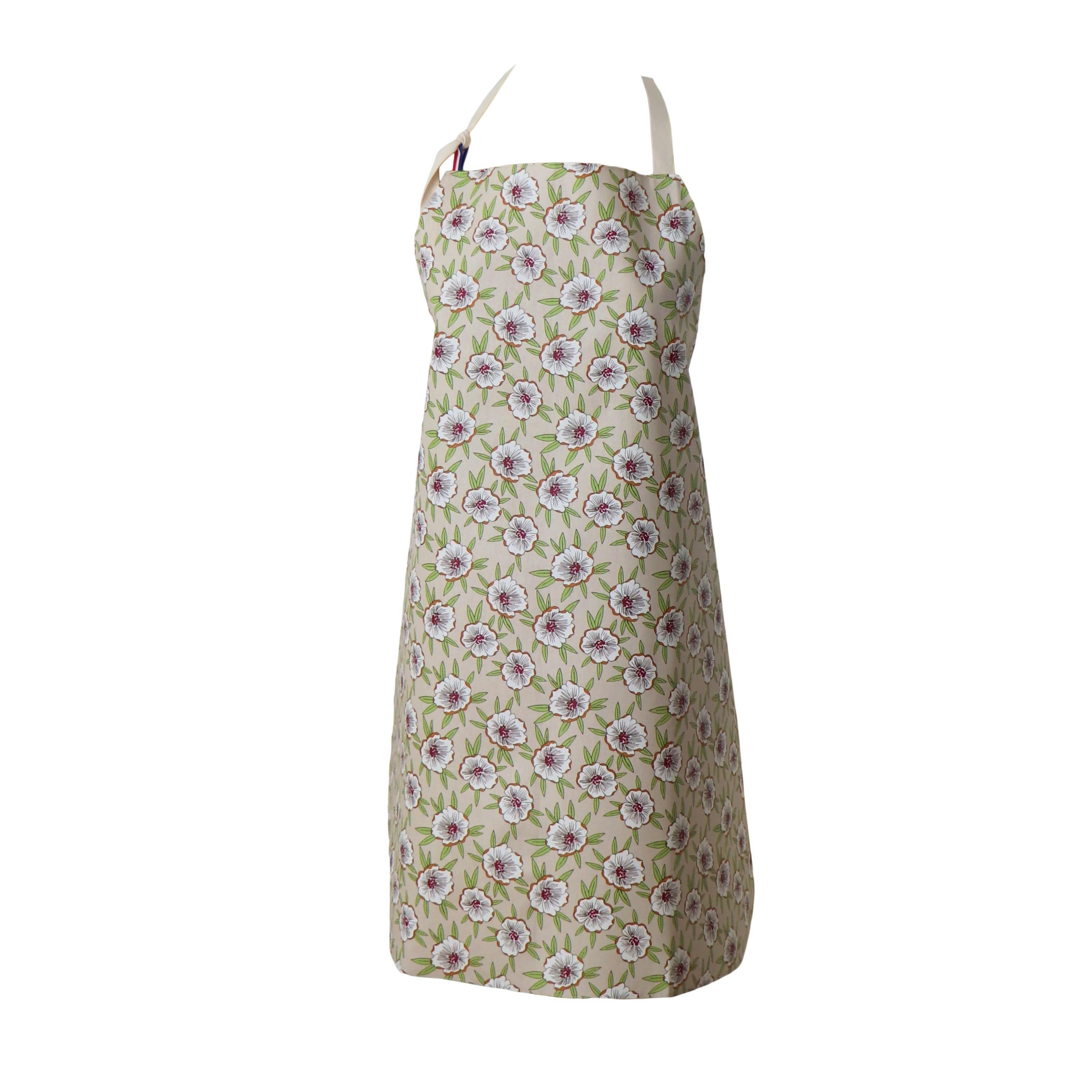 ETAMINE - Tablier enduit Etamine Couleur de la poche - Sans poche, Lien cou - Ré