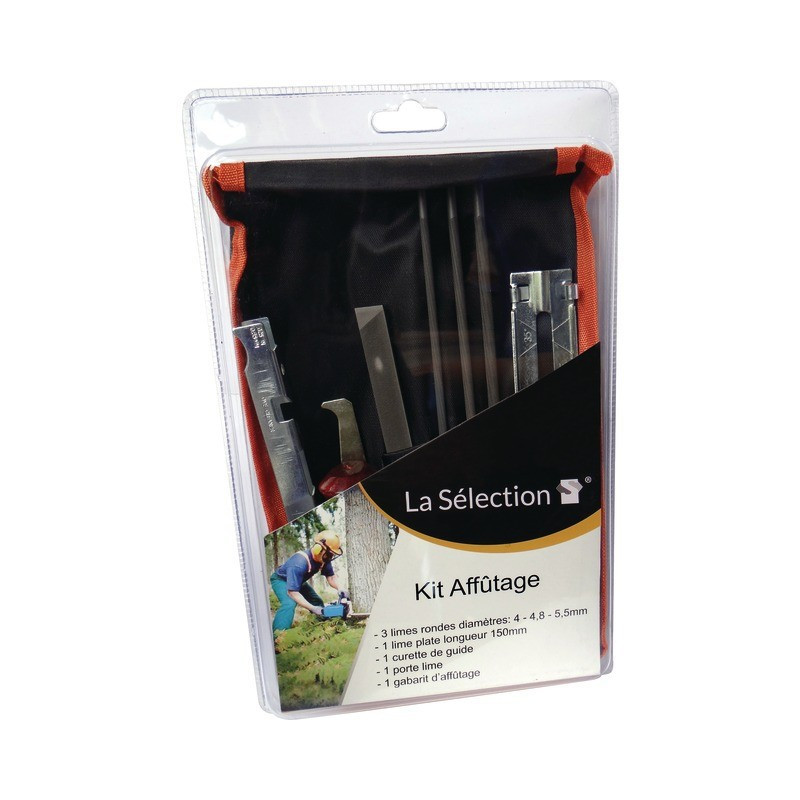 Kit d'affutage pour chaine de tronçonneuse