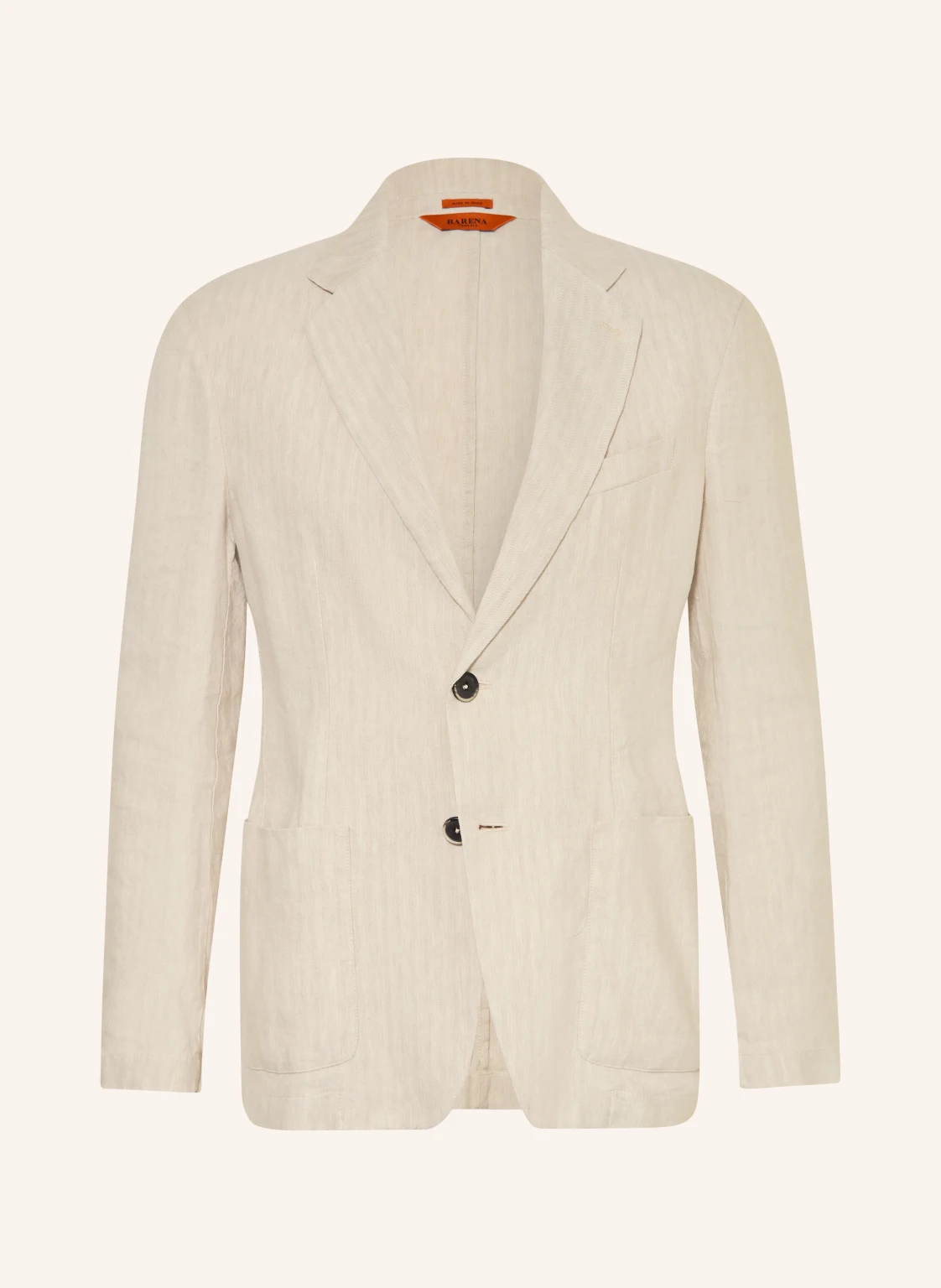 BARENA VENEZIA Anzugssakko GIACCA BORGO Slim Fit mit Leinen