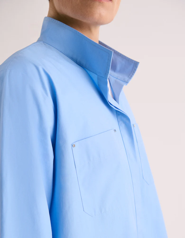 Chemisier CYAN/88214/290