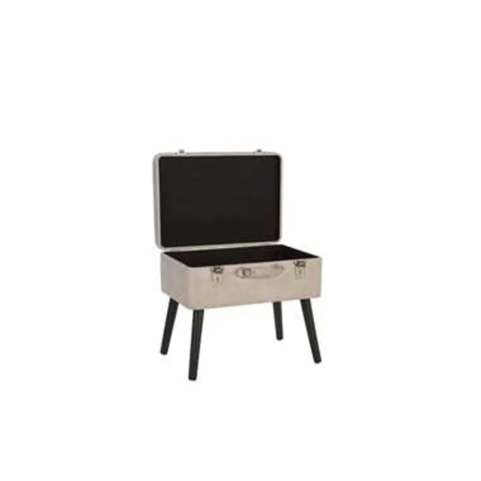 MALLARD - Hocker - Beige - Kunstleer