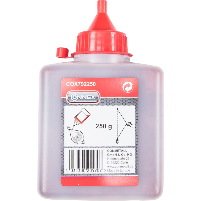Poudre de traçage rouge 250 g CONNEX