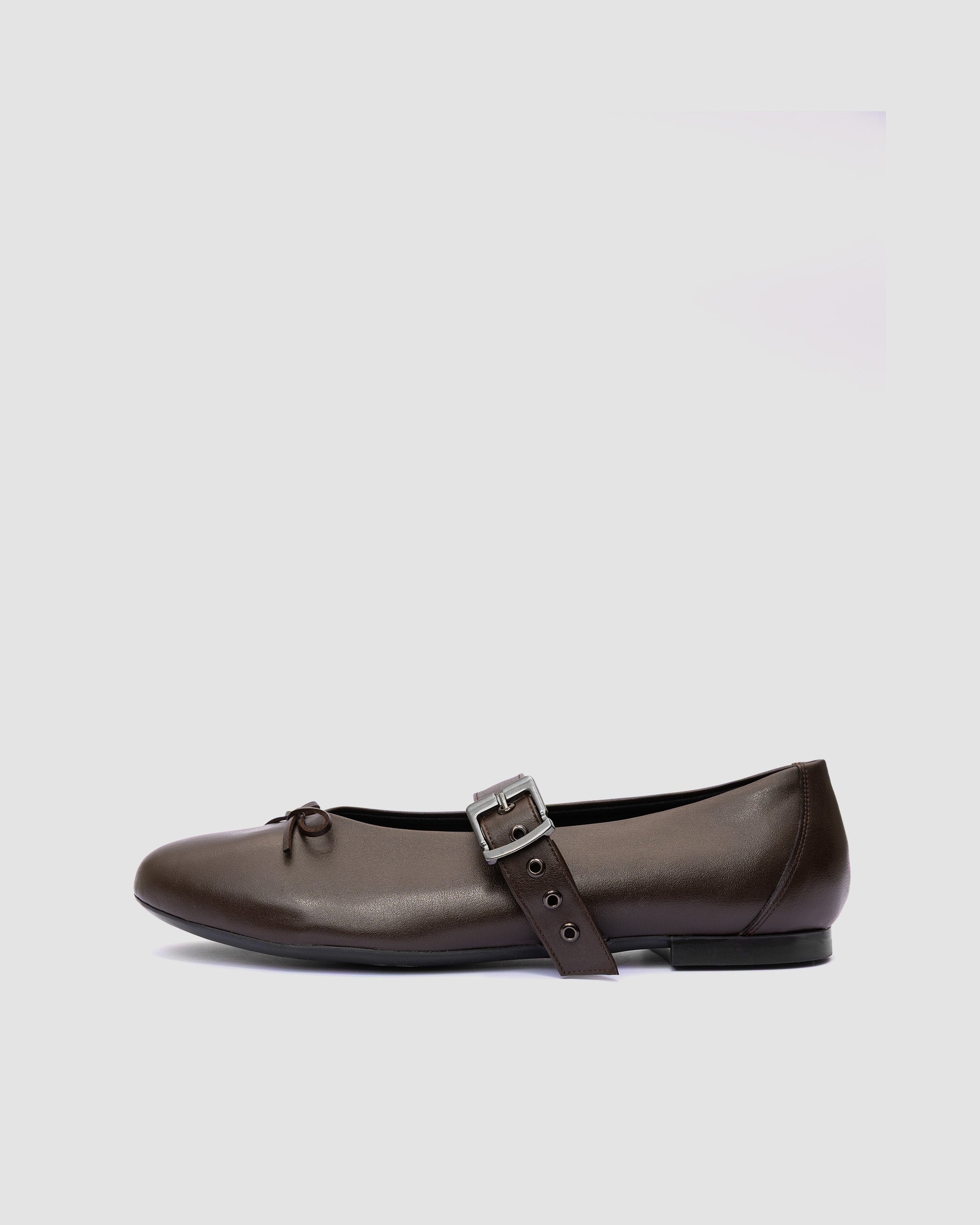 BOHEMA - Mara Pumps Czekoladowe, ze skóry roślinnej, polska rodzinna marka