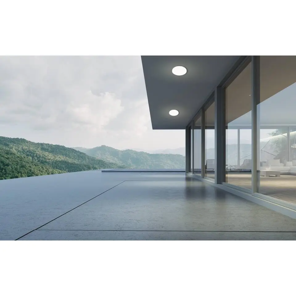 EGLO Approdo Plafonni&egrave;re - LED - Kunststof - Wit