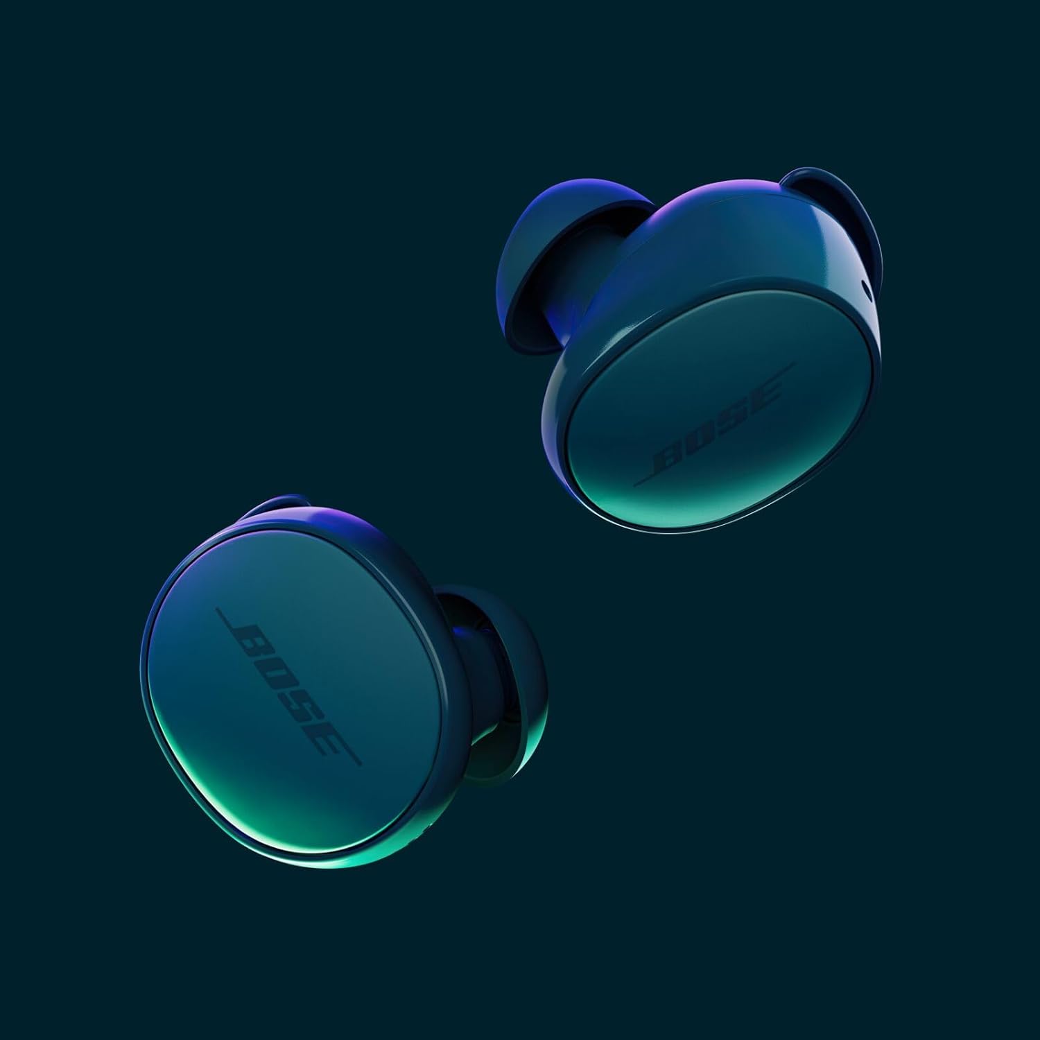 Bose QuietComfort Earbuds - True Wireless Bluetooth Earbuds with Active Noise Cancellation and Mic, USB-C Charging, IPX4 Rating, Up to 8.5 Hours of Playtime, Twilight Blue - Limited Edition Color