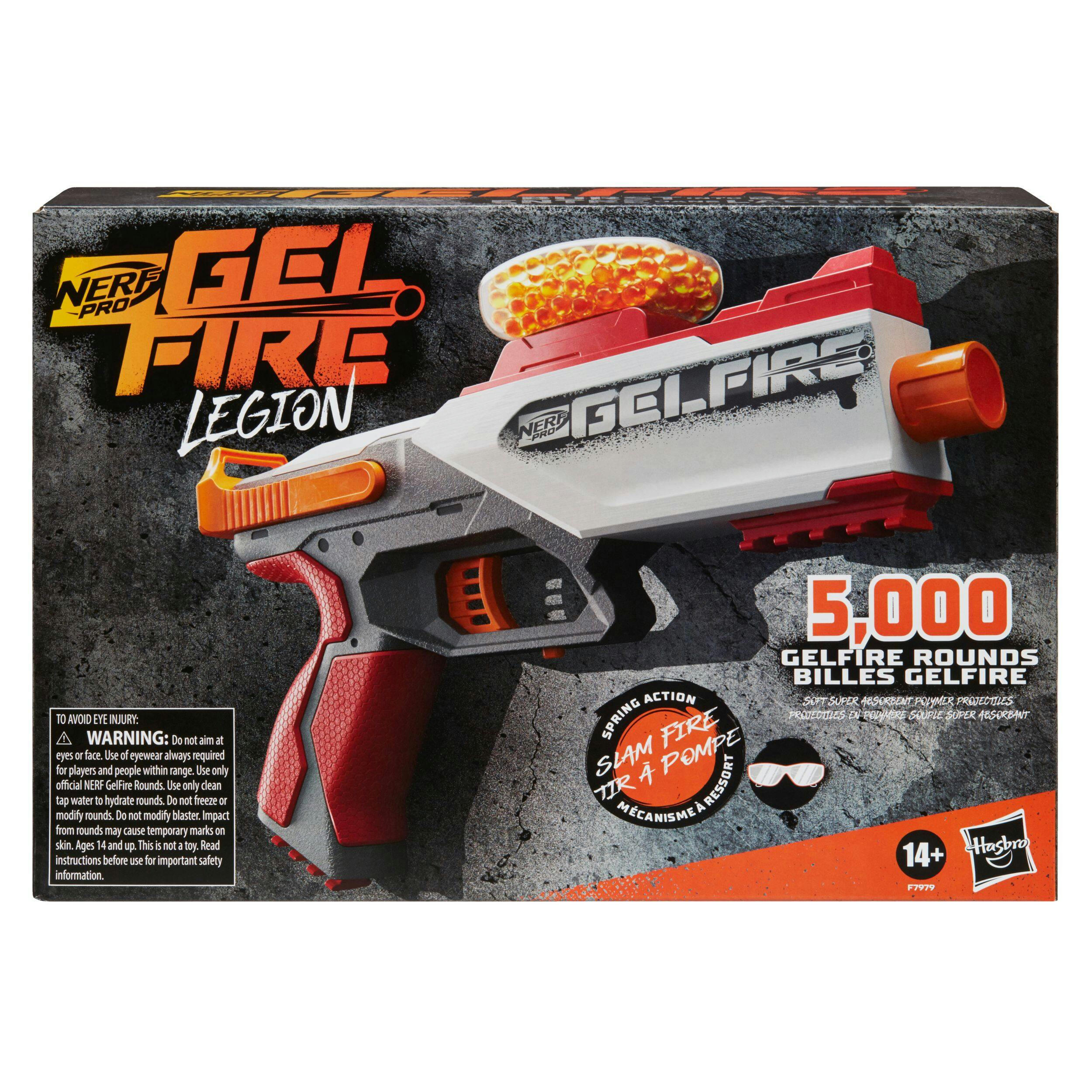 Nerf Pro Gelfire Blaster Galaxy Legion, Plastic, Multi-Colour