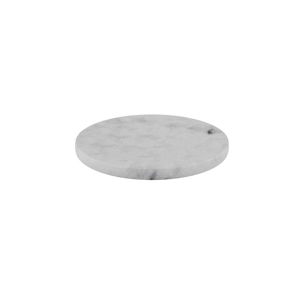 TAMPO DE MESA LATERAL PEDRA REDONDO 25 CM STON