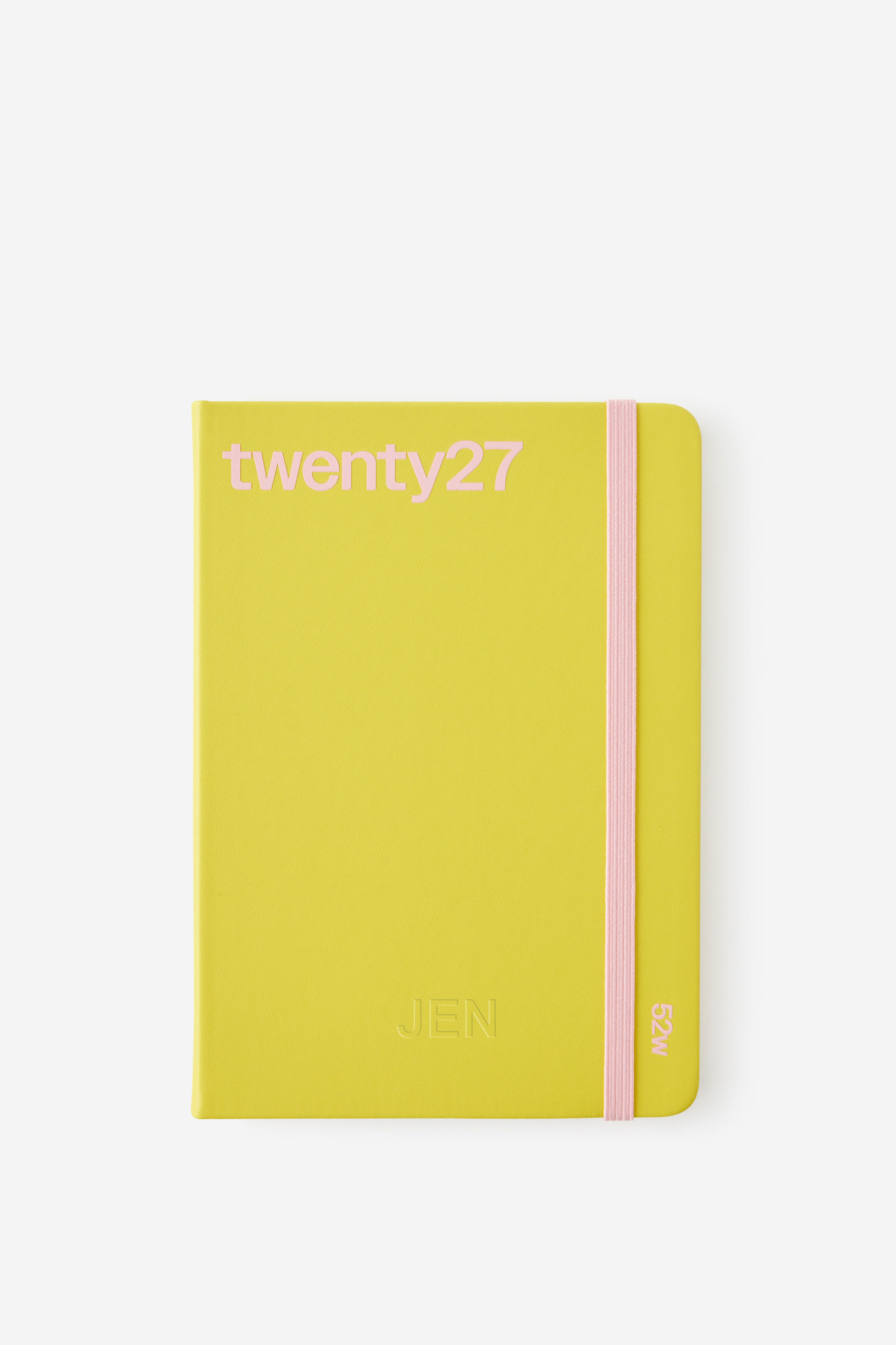 Personalised 2027 B6 Weekly On Schedule Diary
