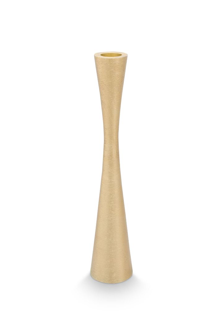 vtwonen Kandelaar van Metaal - Woondecoratie - Goud - 25,5cm