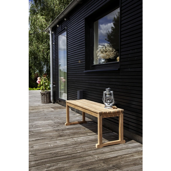 Bank, L120 x B35, Teak