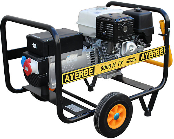 Groupe électrogène 8 kVA 380V Honda GX390 sans tableau