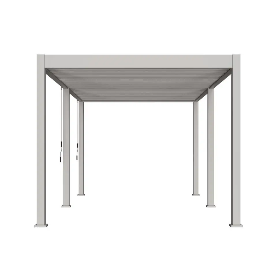 Orion Comfort terrasoverkapping 300 x 530 cm lichtgrijs