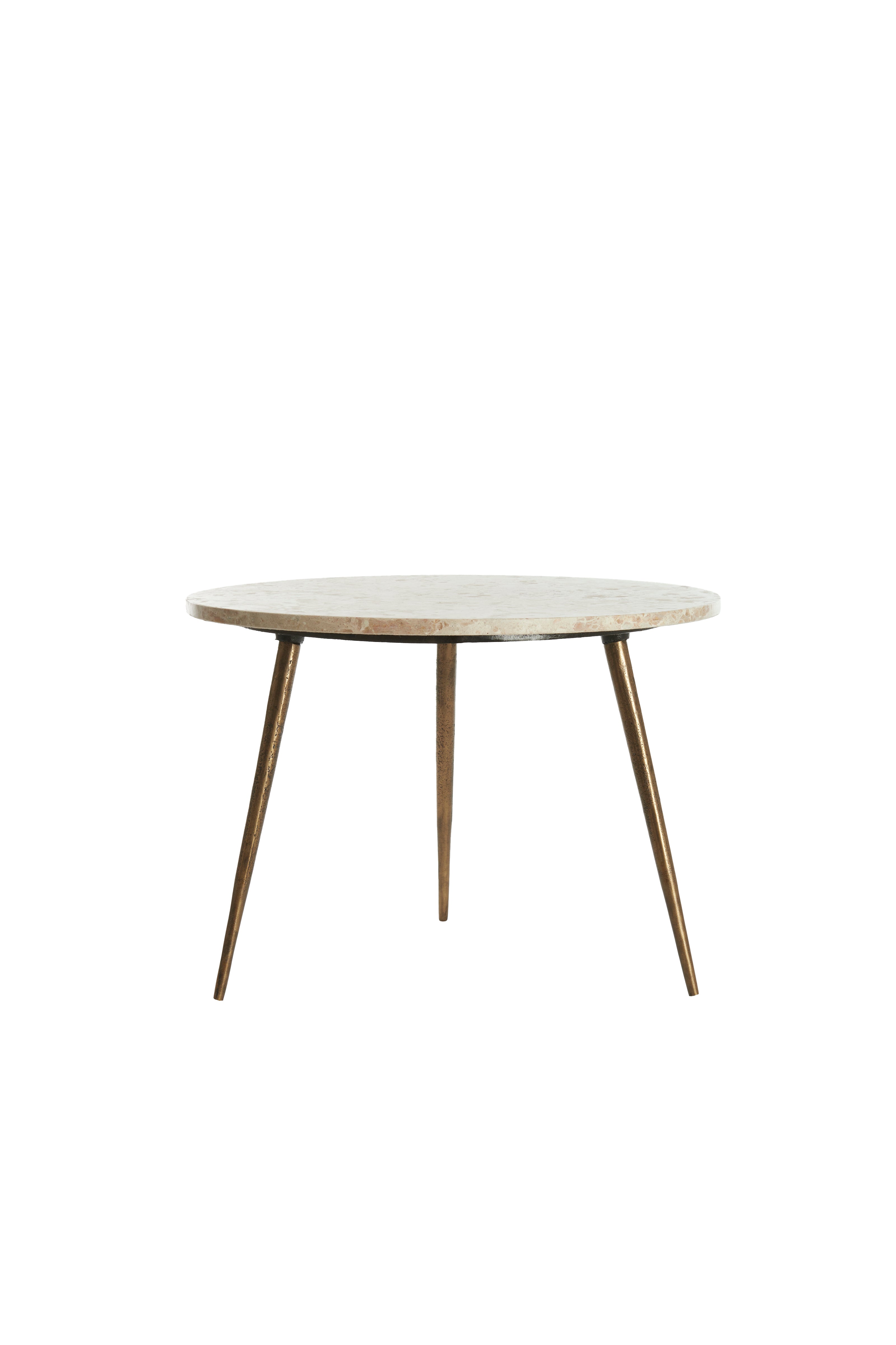 Light & Living bijzettafel ZECA - Ø59x41cm - grijs