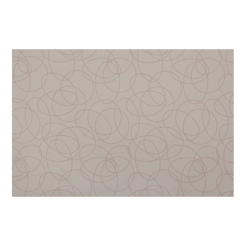 Nappe tissée jacquard Leonardo gris 140 cm au mètre Q-TEX