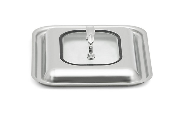 Couvercle en verre Miramar pour petites poêles rectangulaires - Pujadas