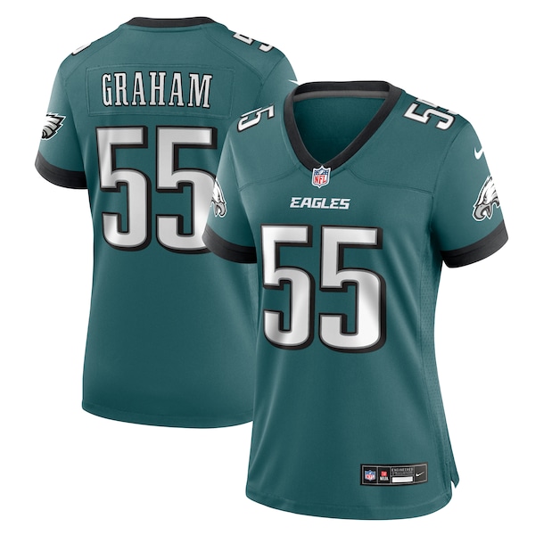 Brandon Graham Philadelphia Eagles Nike Women's Team Game Jersey - Midnight Green