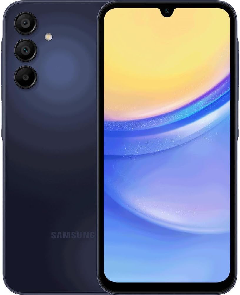 Samsung Galaxy A15 5G, 64GB + 4GB RAM, Blue - Locked to Metro (Renewed)