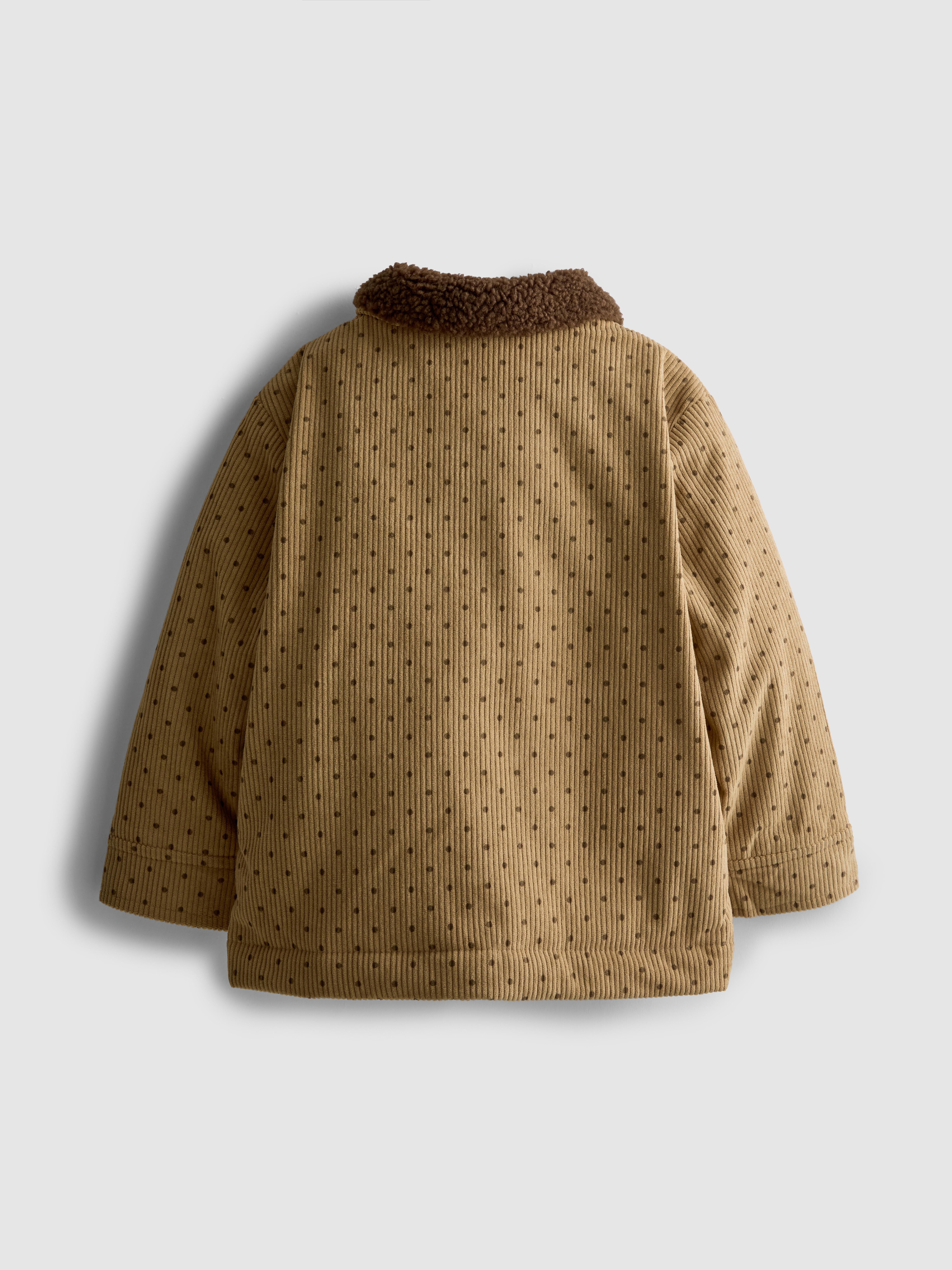 1.5-8yrs | Borg Collar Corduroy Jacket