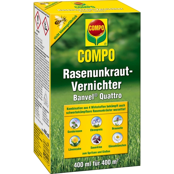 Rasenunkrautvernichter Banvel® Quattro 400 ml