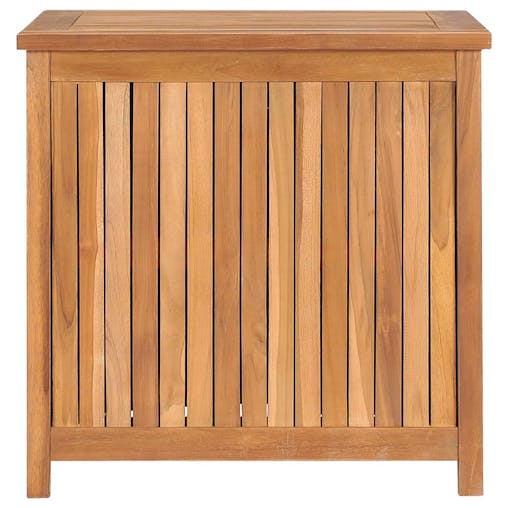 NNEVL Garden Storage Box 60x50x58 cm Solid Teak Wood