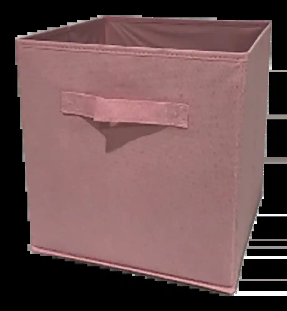 For Living Cube Fabric Drawer Basket, Assorted Colours, 10.5 x 11-in
