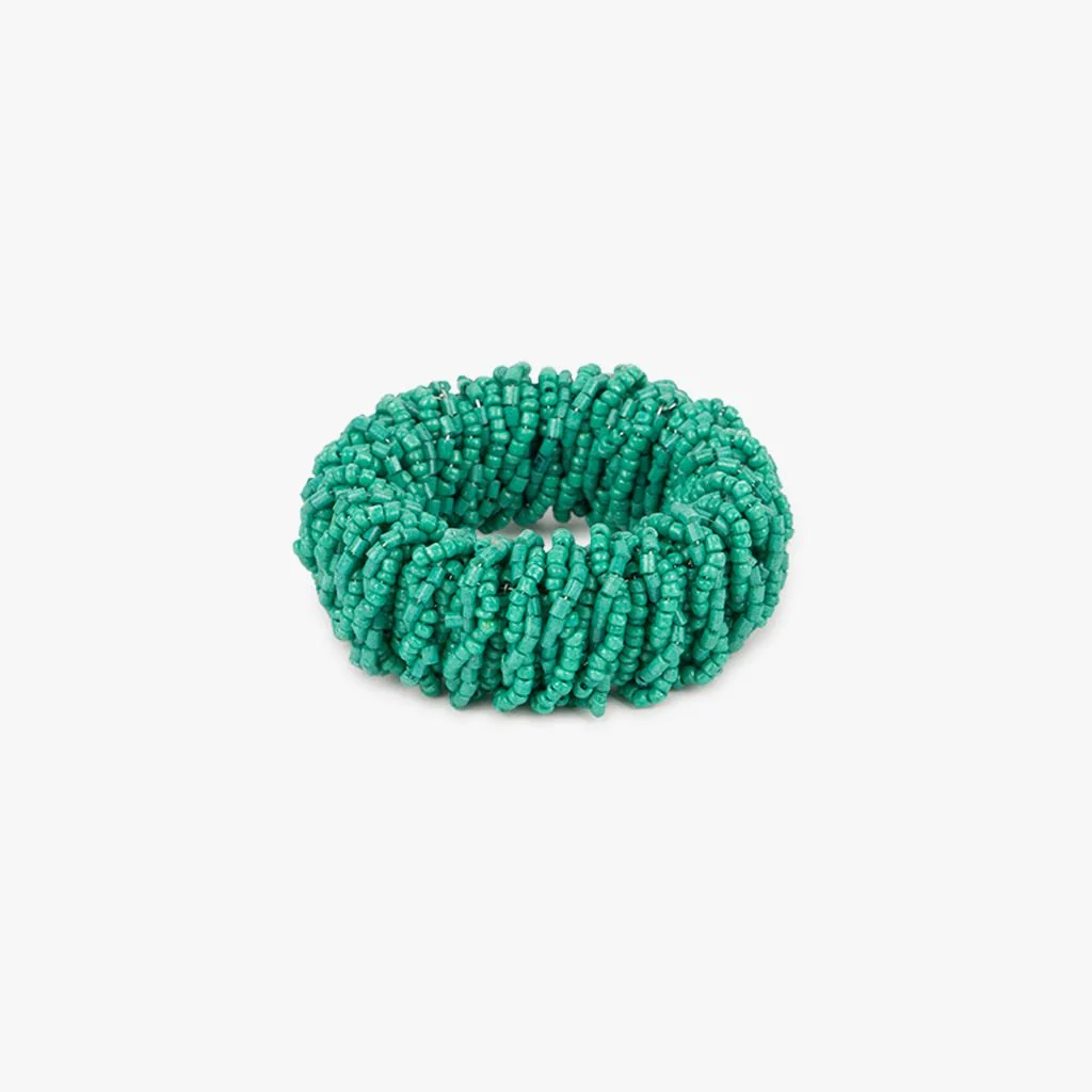 Anel de Guardanapo Missangas Turquesa BEAD