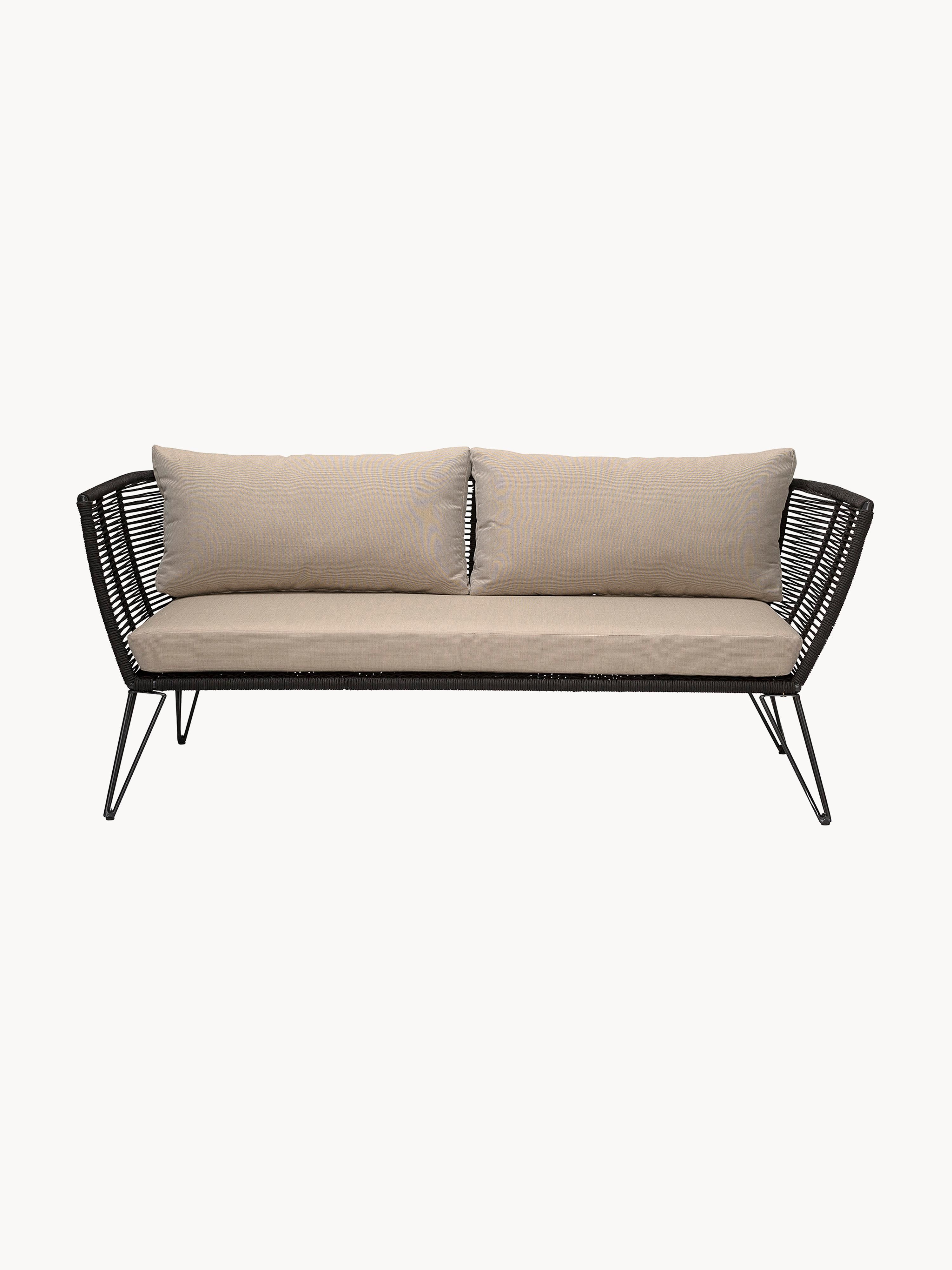 Garten-Loungesofa Mundo mit Kunststoff-Geflecht (2-Sitzer)