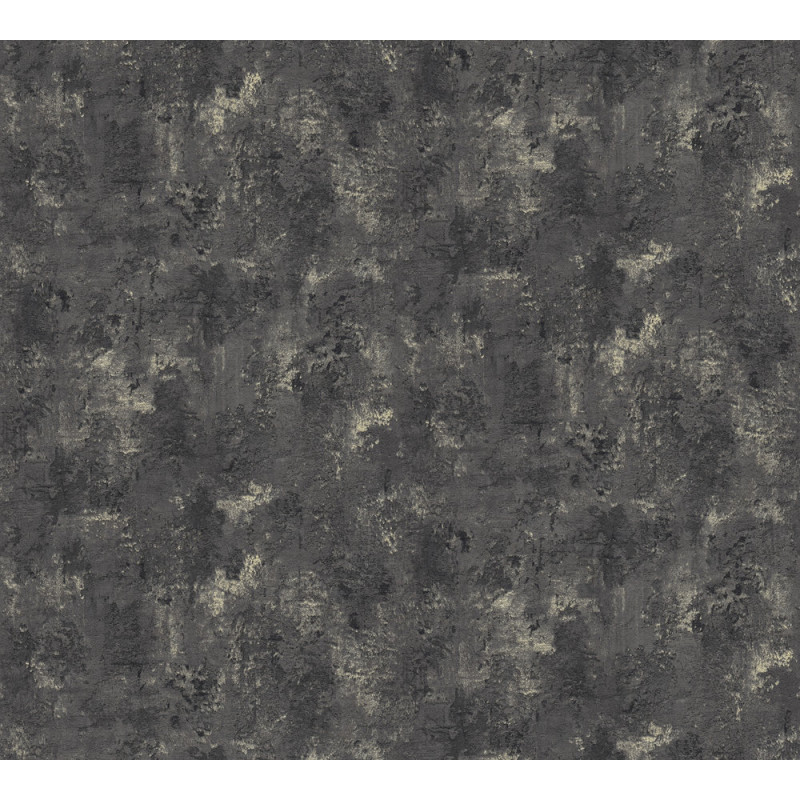 Intissé vinyle Attico noir 106 cm AS CREATION
