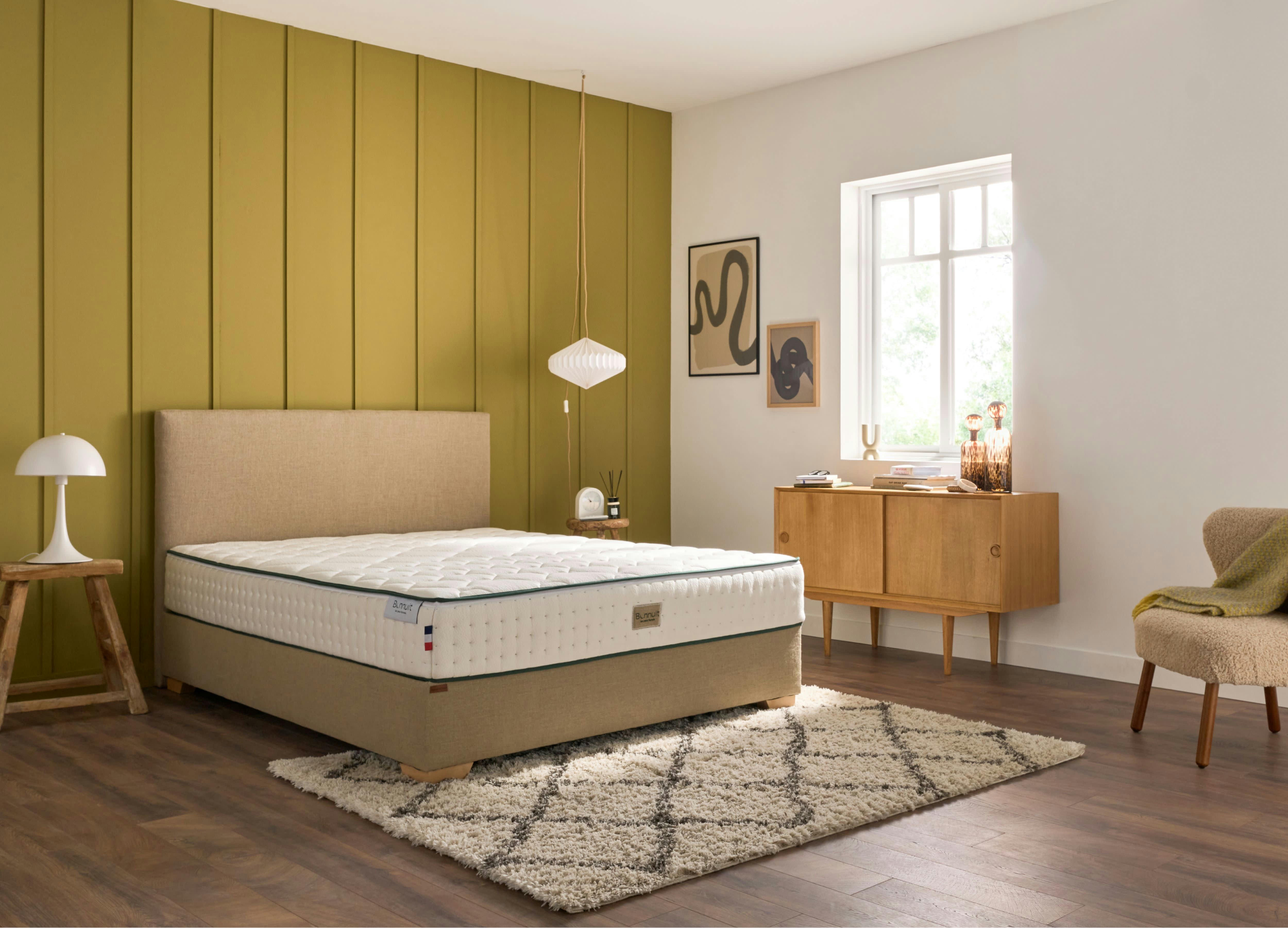 - Matelas naturel et responsable mi-ferme 160x200