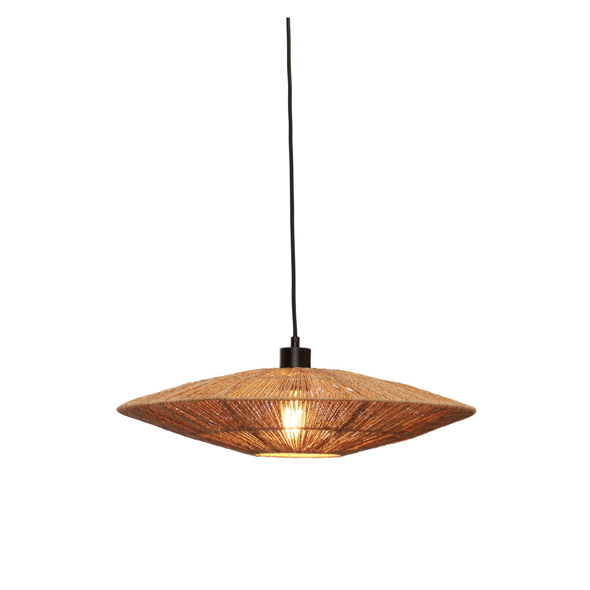 GOOD&MOJO hanglamp Iguazu - bruin - Ø30cm