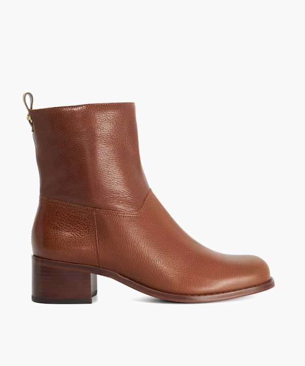 Peya Tan - Heeled Ankle Boots