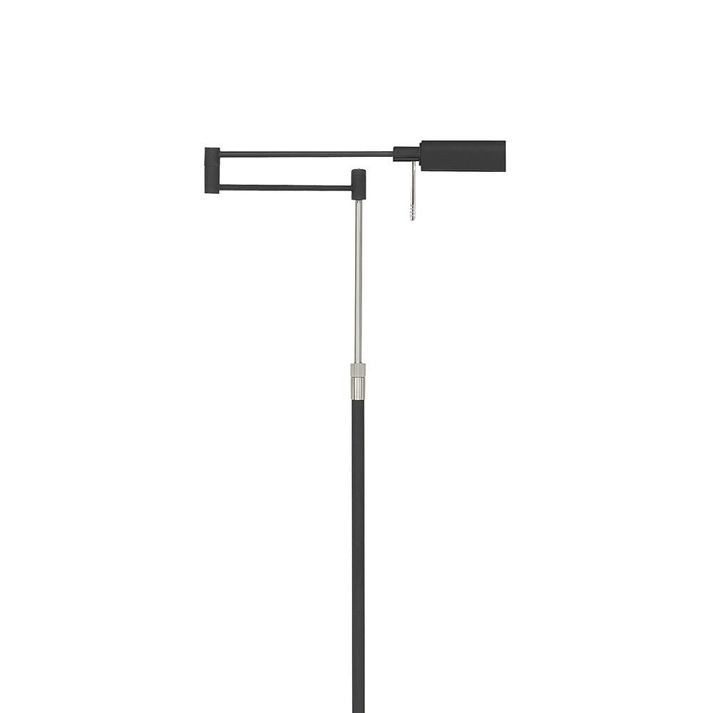 Highlight vloerlamp New Bari - 1 lichts - 30 x 140 cm - zwart
