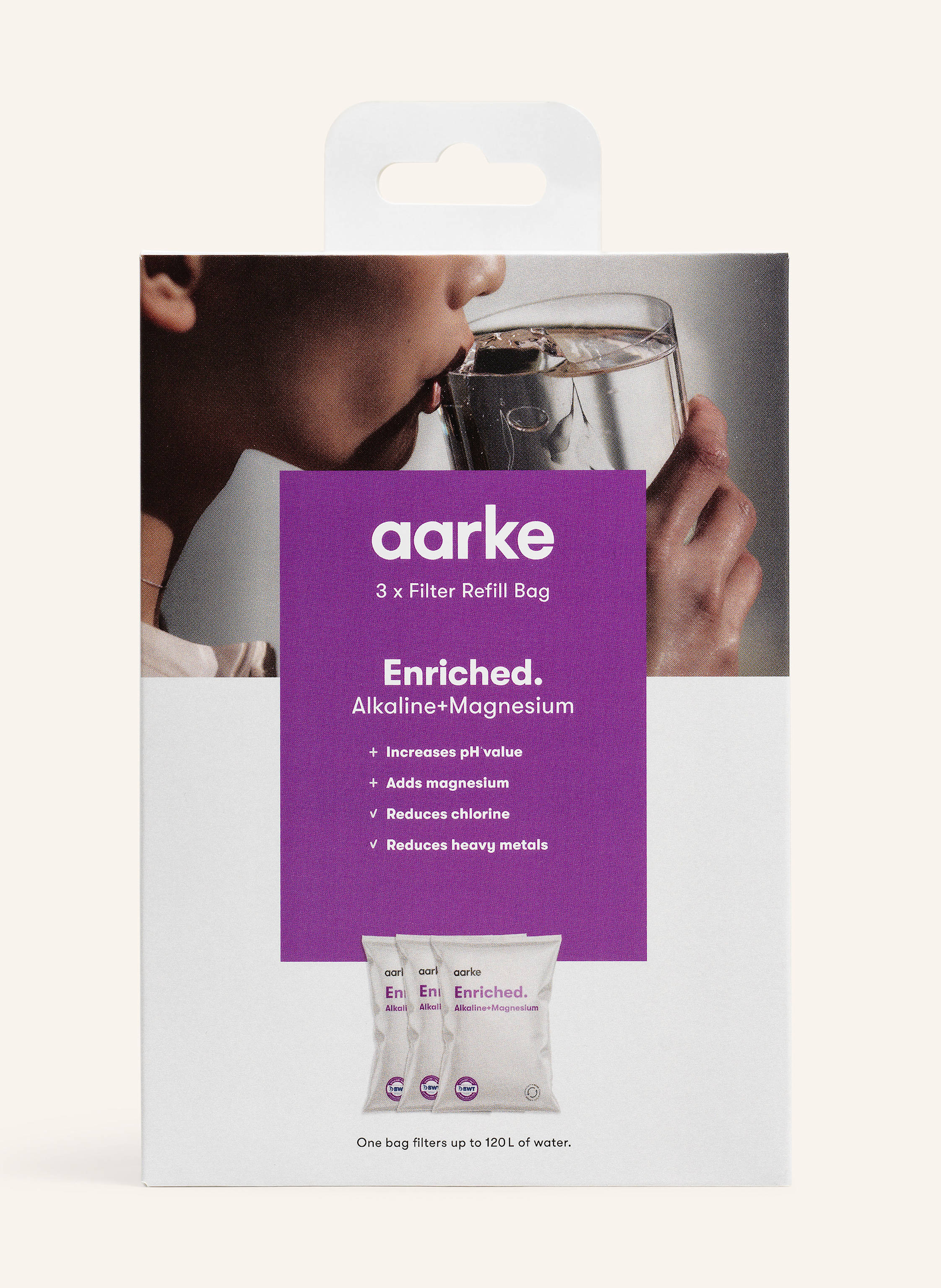 aarke 3er-Pack Nachfüll-Filter ENRICHED