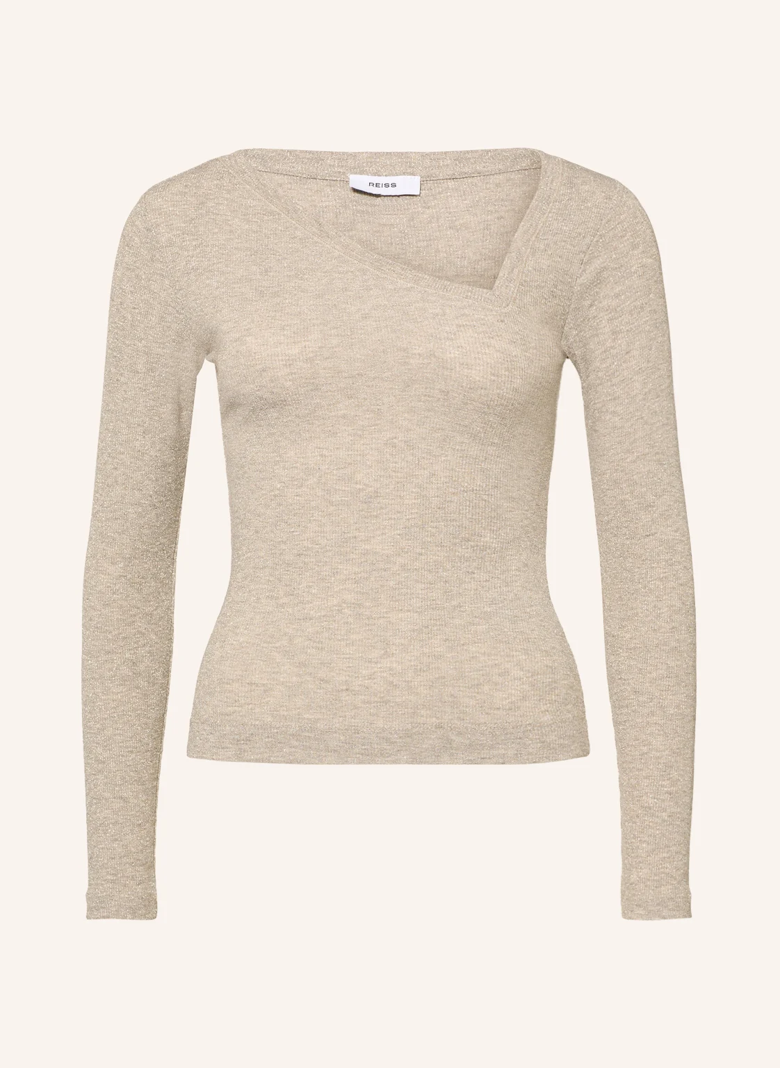 REISS Longsleeve FLISS mit Glitzergarn