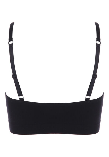 Older Girls Black Seamfree Comfort Bra