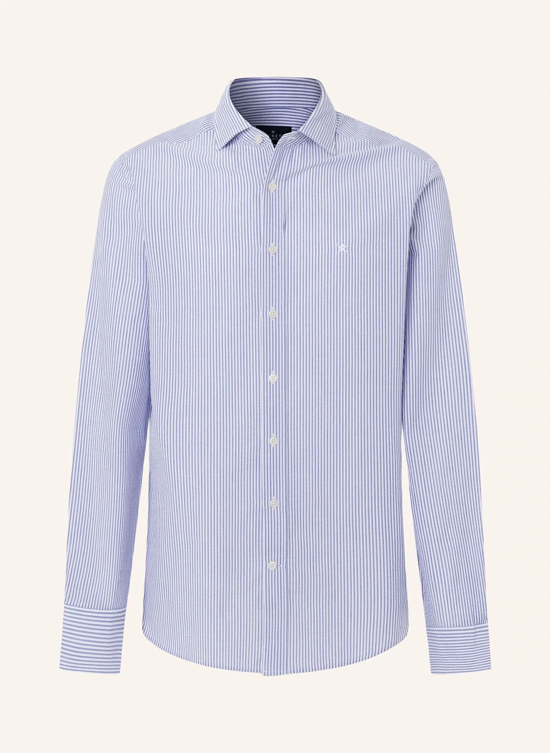 HACKETT LONDON Freizeithemd SEERSUCKER BENGAL STR
