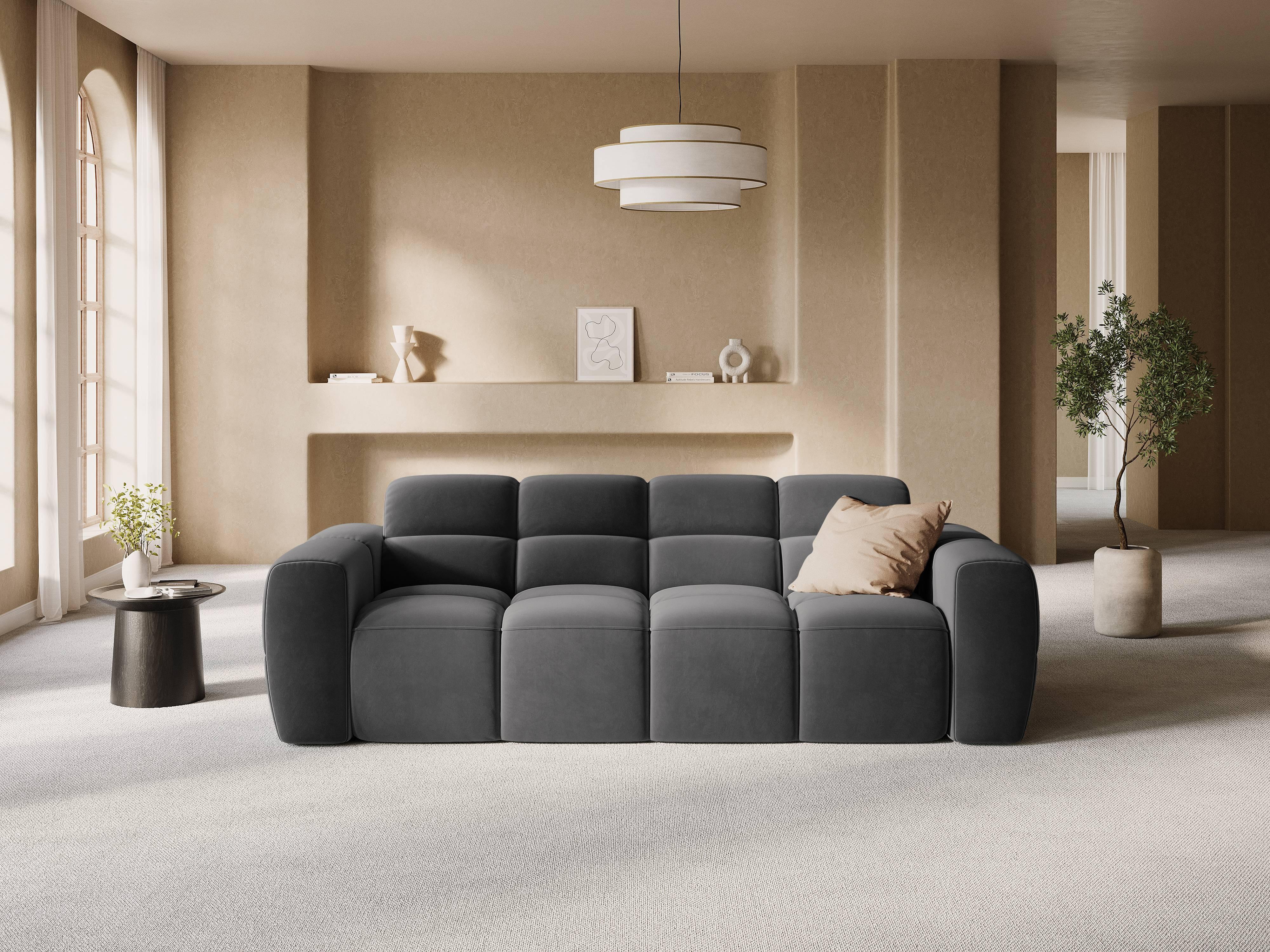 3-zitsbank Lisa velvet