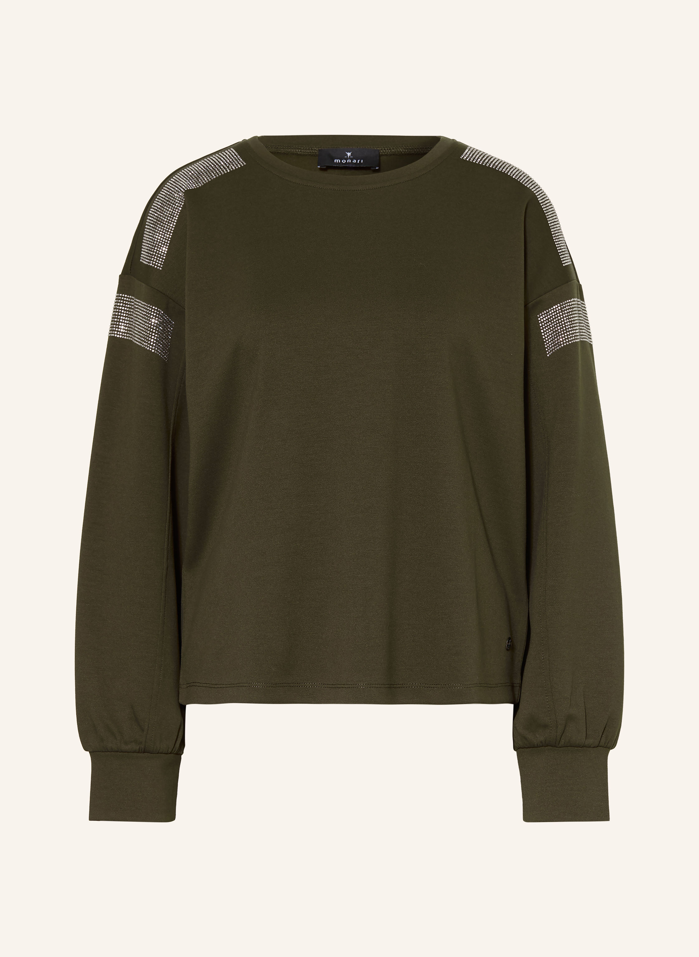 monari Longsleeve mit Schmucksteinen