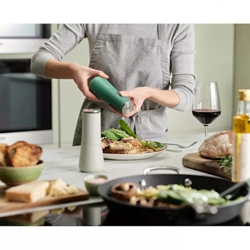 Joseph Joseph Milltop Salt & Pepper Set Editions Sage