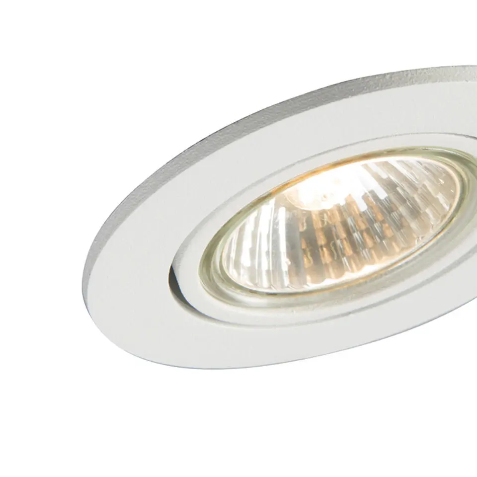 Qazqa inbouwspot cisco wit gu10