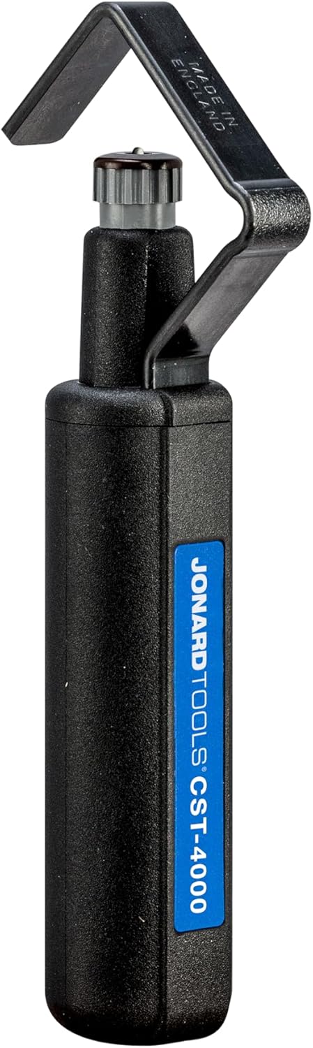 Jonard Tools CST-4000 Round Cable Stripper for Fast and Precise Jacket Removal, Large Cables, 3/4 to 1 5/8 Diameter