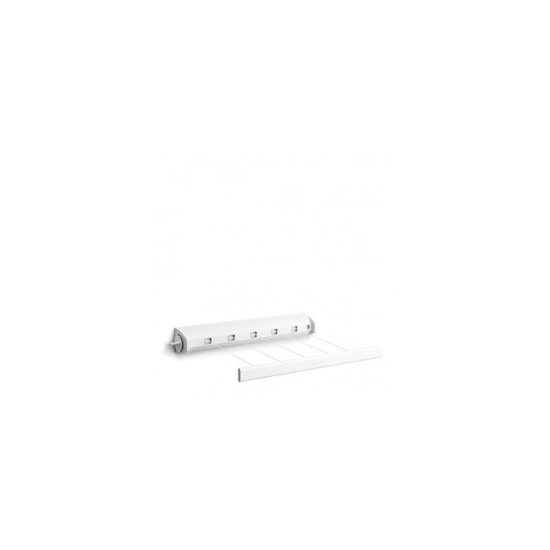 Enrouleur de corde à linge blanc 22 m BRABANTIA