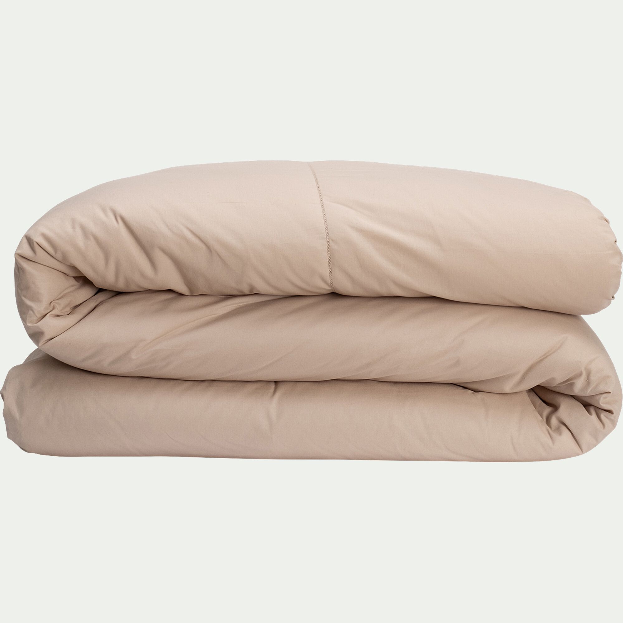 ORGANICA - Housse de couette en coton bio 240x220cm - beige alpilles