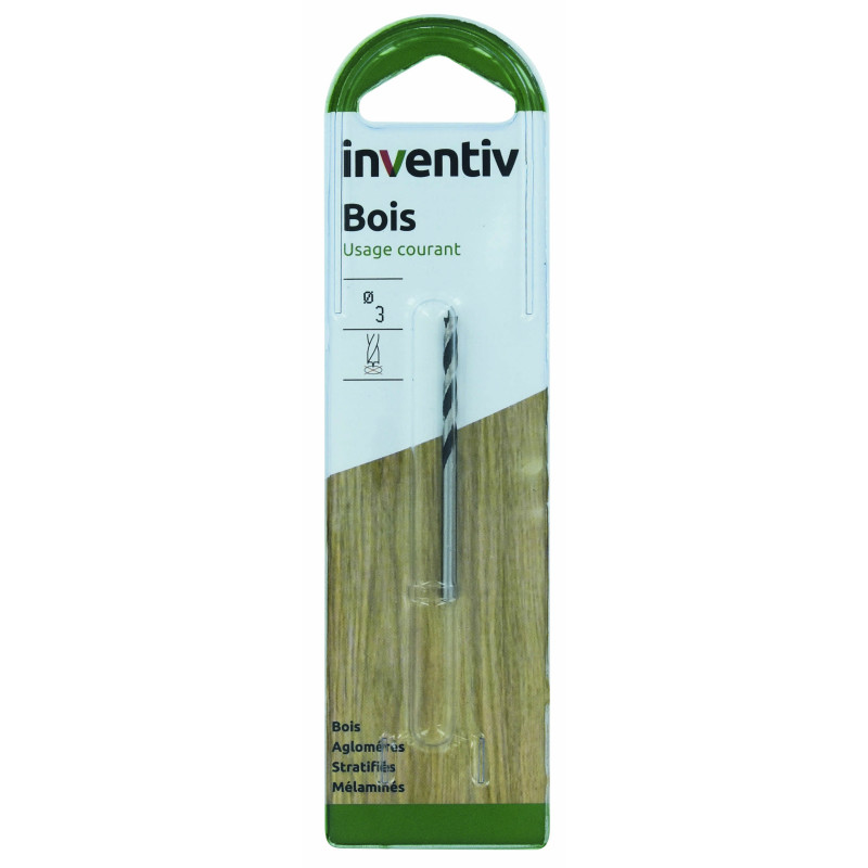 Foret pour bois Ø 6 mm INVENTIV