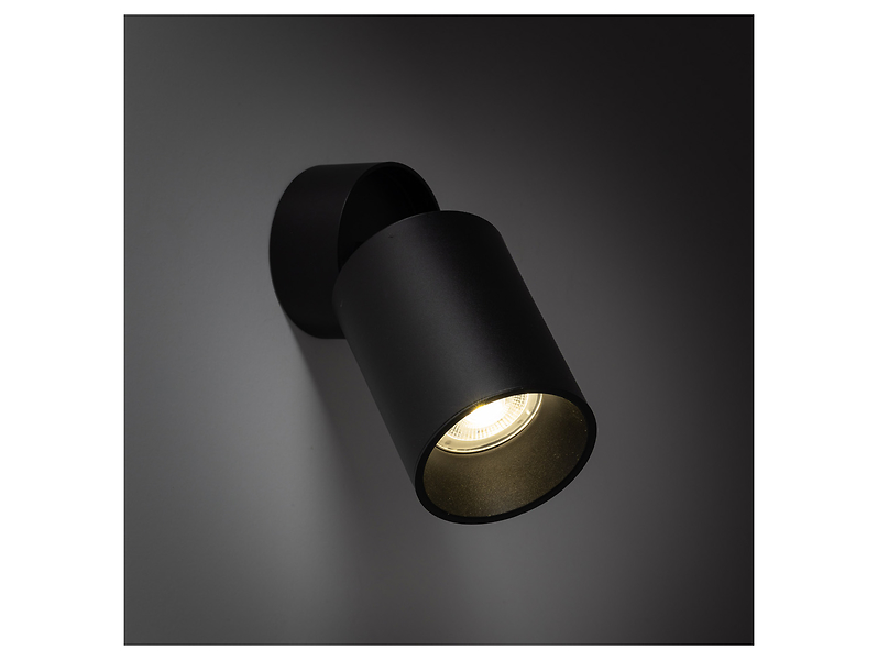 Spot Top Downlight metalowy czarny