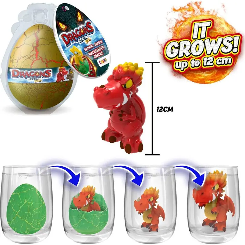 Spielset Megga Egg Mini Dragons