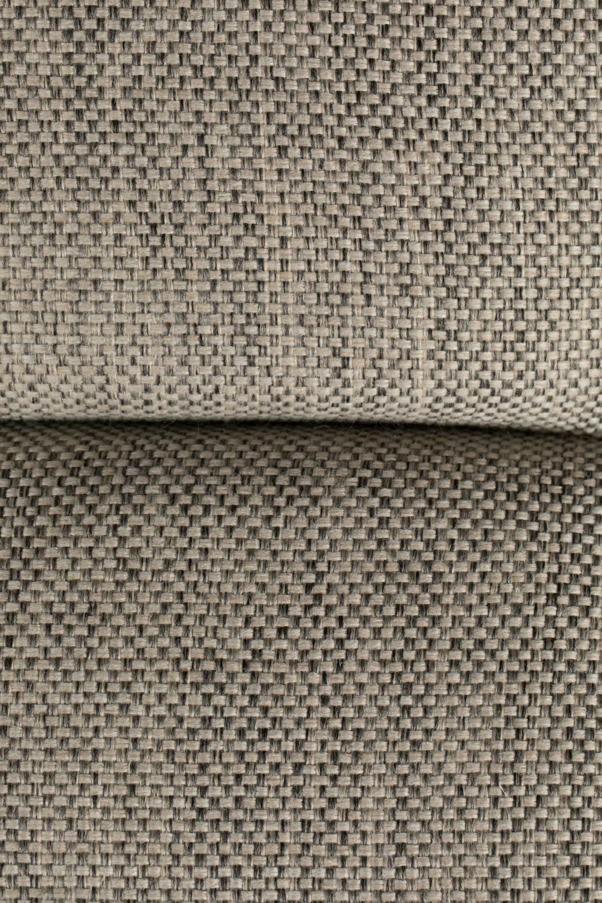 BAR VINTAGE - Repose pied en tissu gris clair